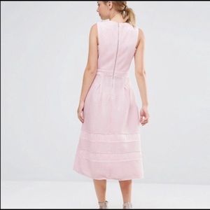 WAREHOUSE Pale pink Dress NWT